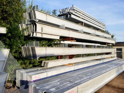 Staalconstructie- 22,9 x 71,5 mtr (1638m2)