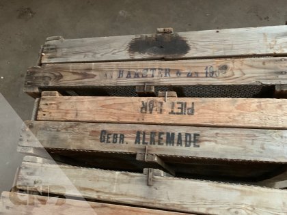 Houten gaasbakken 75x50 hoge poot