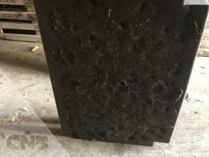 Schuimkussens zwart 75x50 cm