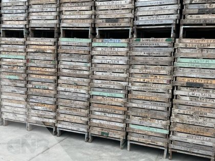 Houten gaasbakken