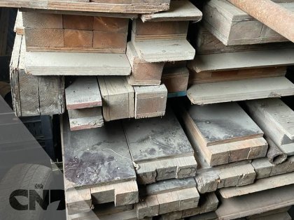 Hout voor sloffen droogsysteem