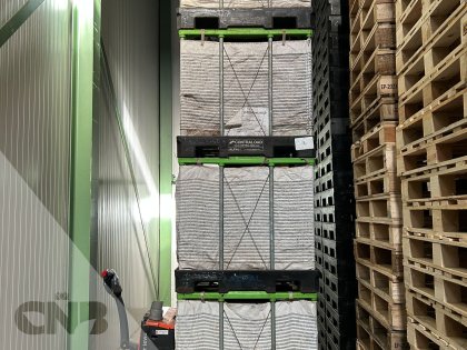 Kuubskisten /Bigbag pallet contra load