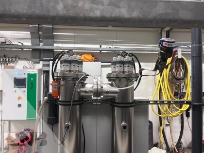 UV waterontsmettingsinstallatie