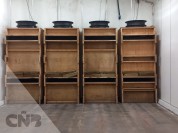 Droogwanden 4 hoog 1 breed