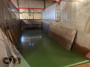 Foto van Complete inpaklijn met grote aanvoerbunker