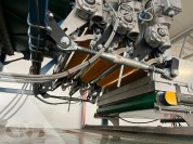 Foto van Doseerbunker met rollenset Hegro/Afbroeilijn
